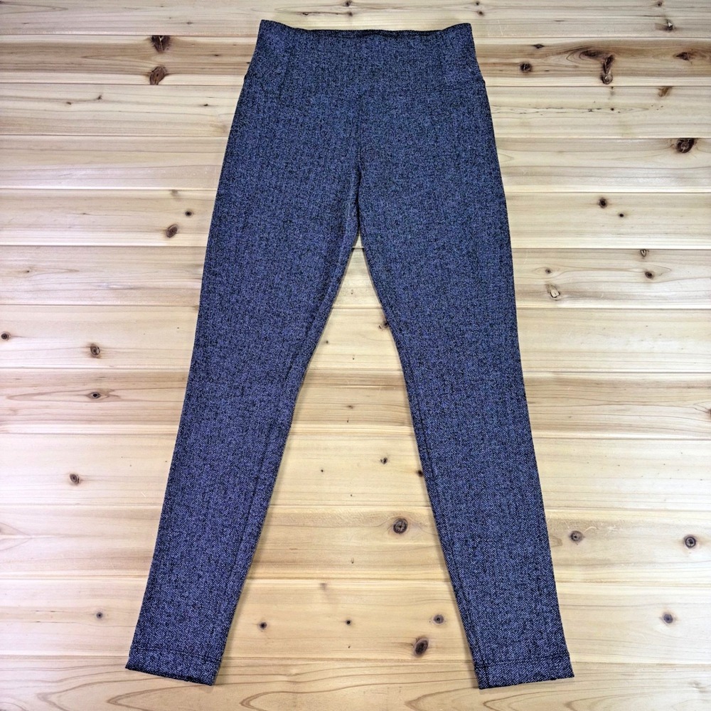 Athleta Leggings Womens XS Gray Delancey Herringbone Tight Activewear Leggings